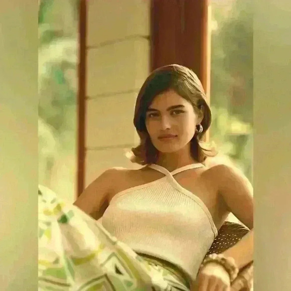 NWT! Anthropologie Top Rated t. la Ribbed Halter Tank - Picture 2 of 9